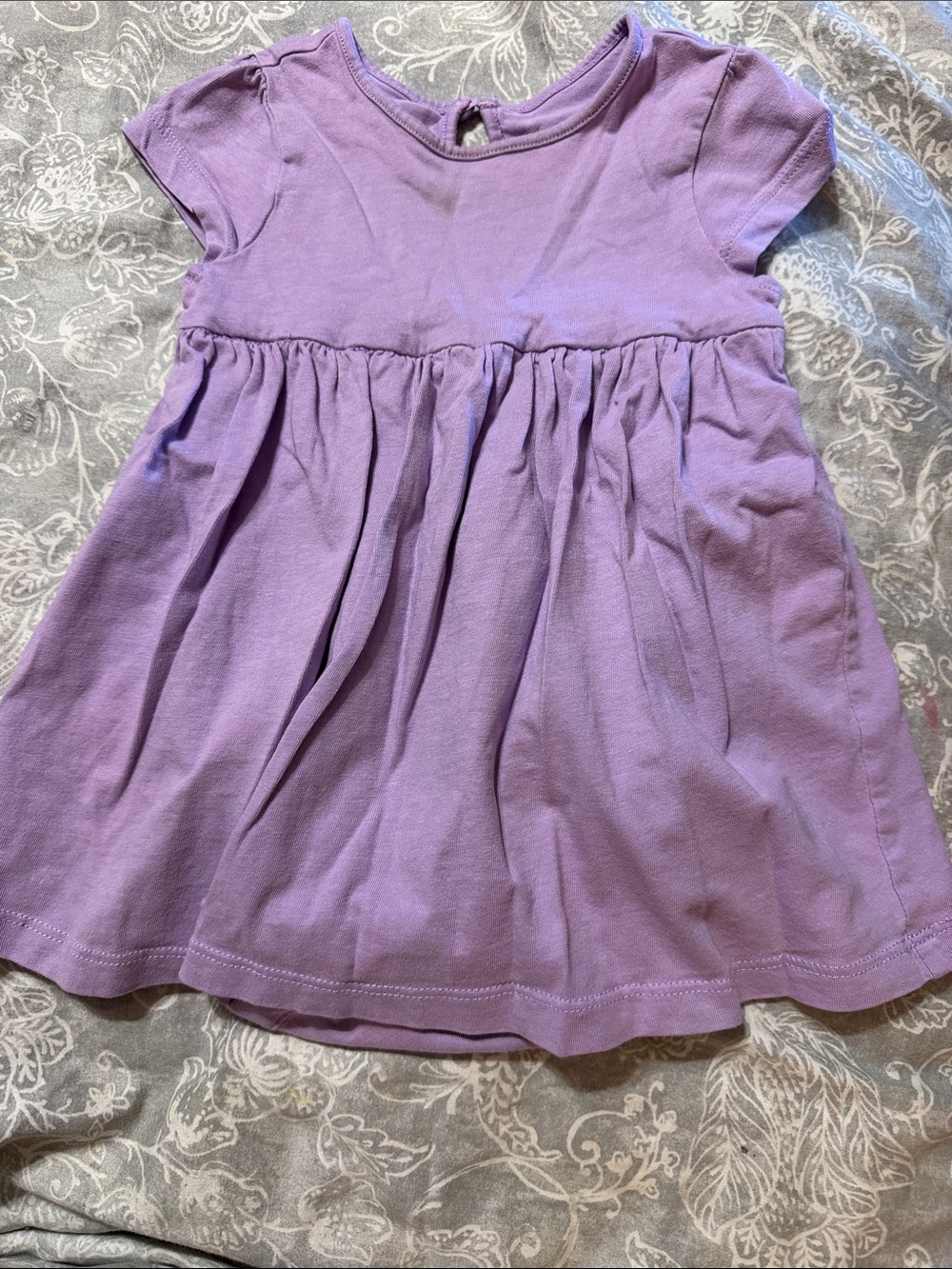 Toddler Lavender Baby Dress Bodysuit